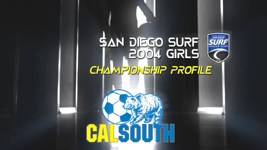 San Diego Surf 2004 Girls CalSouth Profile